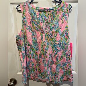 NWT Lilly Pulitzer Unicorn of the Sea — Sleeveless Top